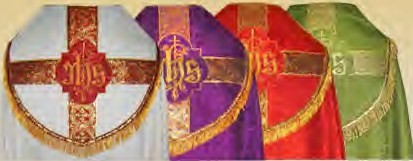 Copes in all Liturgical Colours 